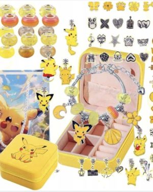 36 EL ZESTAW KORALIKÓW DO ROBIENIA BRANSOLETEK BIŻUTERII  POKEMON PIKACHU 6778644