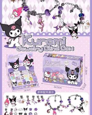 KALENDARZ ADWENTOWY CHARMS BRANSOLETKI PREZENT KUROMI HELLO KITTY MY MELODY 6778669