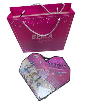 ZABAWKA DIY Beaded Necklace_ Bracelet & Ring Jewellery Toy Set For Girls 6778672