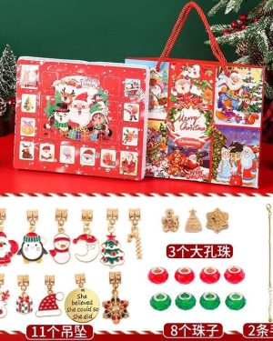 kalendarz koraliki bransoletka swiatecna 6778674