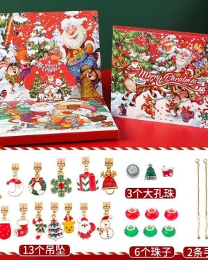 kalendarz koraliki bransoletka swiatecna 6778675