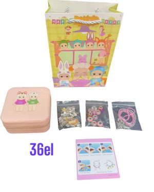 36PCS ZESTAW DO ROBIENIA BRANSOLETEK  Dreaming Hippers 6778693