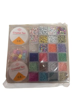 ZESTAW KORALIKI DO ROBIENIA BRANSOLETEK BIŻUTERI 6778728