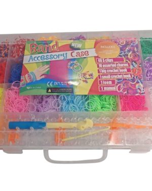 DUZO gumki do robienia bransoletek W KUFRZE Z KROSNEM 6778730