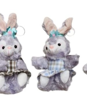 Brelok królik fioletowy 6779098