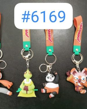 Brelok gumowy Panda Kung Fu 6779844