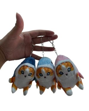 BRELOK PLUSZAK MASKOTKA KOT REKIN 6779924