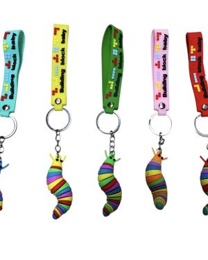 Brelok gumowy robak 6780441