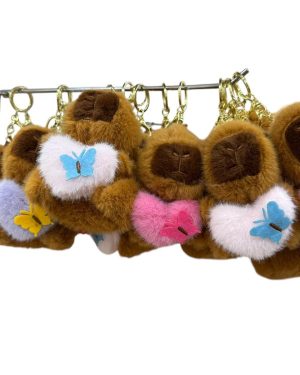 Maskotka Kapibara Truskawka Breloczek Pluszak Brelok Do Kluczy 6780492