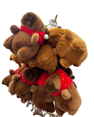 Brelok do kluczy PLUSZOWA  KAPIBARA 6780535