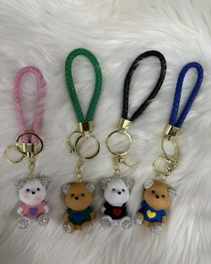 BRELOK MIŚ Z DIAMENTOWY 6780593