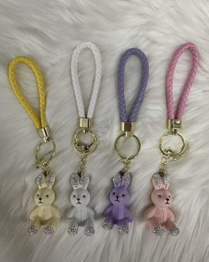 BRELOK KRÓLIK Z DIAMENTOWY 6780595