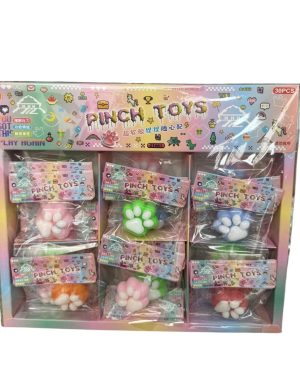 ZESTAW 30PCS SQUISHY GNIOTEK ŁAPKI 6780625