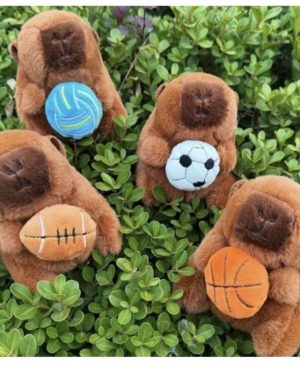 PLUSZAK  BRELOK DO KLUCZY KAPIBARA 6780714