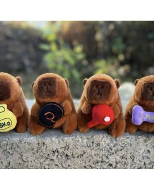 PLUSZAK BRELOK DO KLUCZY KAPIBARA 6780749