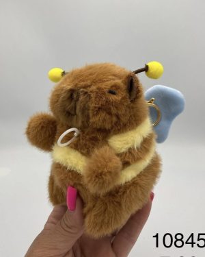 BRELOK KAPIBARA Z ŻÓŁWIEM PLUSZOWA MASKOTKA Z RUCHOMYMI SKRZYDŁAMI PSZCZOŁA 6780751