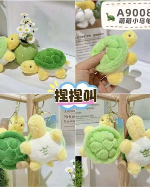 BRELOK PLUSZAK ŻÓŁW 6780818