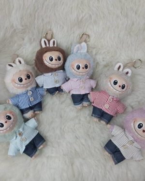 BRELOK PLUSZAK LABUBU Z UBRANIA 6780847