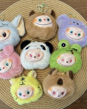 Brelok z głową Portfel  Labubu 6780944