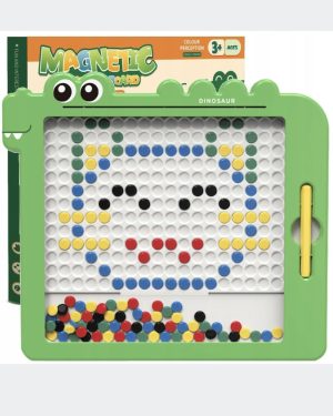 TABLICA MAGNETYCZNA DLA DZIECI MONTESSORI MAGPAD MOZAIKA SZABLONY 6781285