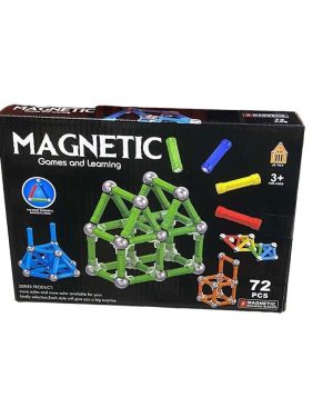 Klocki magnetyczne konstrukcyjne 72PCS 6781308