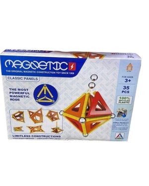 GeoMag - Klocki magnetyczne Eco Panels 35 el. 6781312