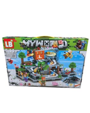 ZABAWKA KLOCKI MINECRAFT 588PCS 6781357