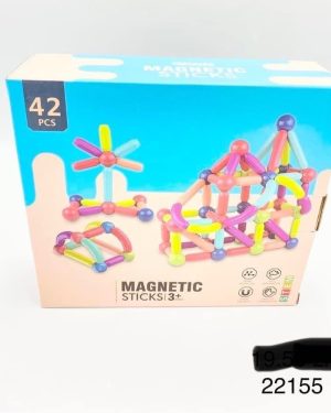 ZABAWKA KLOCKI MAGNETYCZNE 42 PCS 6781378