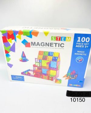 ZABAWKA KLOCKI MAGNETYCZNE 100 PIECE SET 6781381