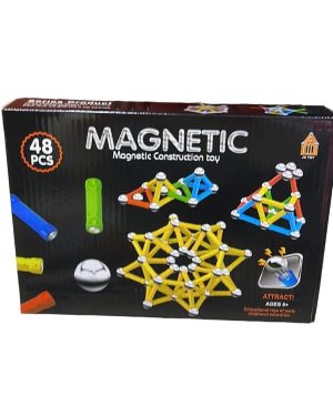 Klocki magnetyczne konstrukcyjne 48PCS 6781406