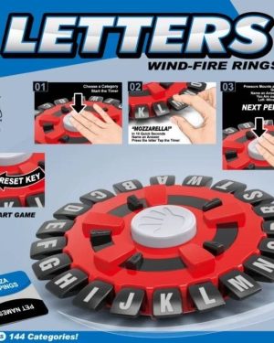 Gra literowa planszowa strategiczna z licznikiem czasu_ umysłowa gra słowna 6781430