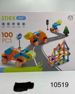KLOCKI MAGNETYCZNE KONSTRUKCYJNE TOR KULKOWY 100PCS 6781432