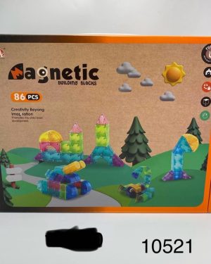 KLOCKI MAGNETYCZNE KONSTRUKCYJNE TOR KULKOWY 86PCS 6781433