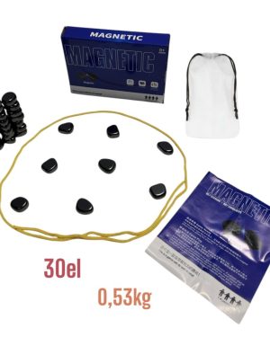 30 pcs Magnetyczna gra w szachy Kamienie Magnetyczne Szachy Gra Edukacyjne Warcaby 6781499