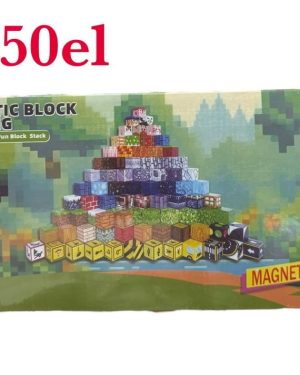 KLOCKI MAGNETYCZNE KLOCKI SZEŚCIANY 150EL KLOCKÓW 6781503