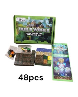 48PCS MAGNETYCZNY KLOCKI KONSTRUKCYJNE ZABAWKA DLA DZIECI ZESTAW STEM 6781516