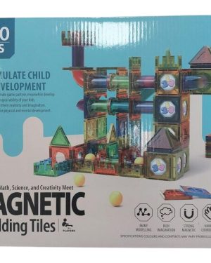 KLOCKI 200PCS MAGNETYCZNE BUILDING TILES 6781526