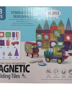 KLOCKI 73PCS MAGNETYCZNE BUILDING TILES 6781527