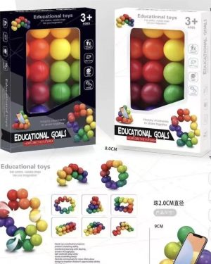 Gra Zręcznościowa Kulki Antystresowe Sensoryczne 6781534