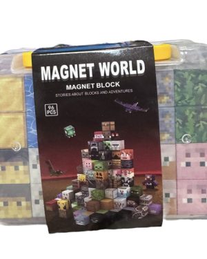 KLOCKI MAGNETYCZNE 96 SZTUK 6781570