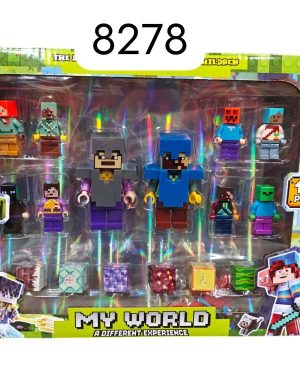 FIGUREK BRAINROT TUNG TUNG TUNG TRALALERO TRALALA 3D-Printed ZESTAW 6 SZTUK 6781571