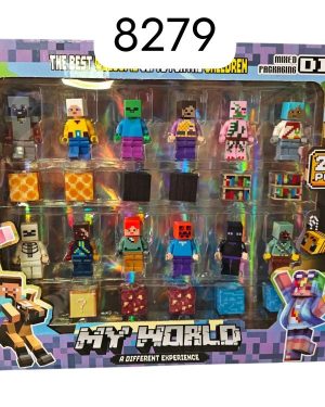 ZESTAW Figurki Minecraft magnetyczny 6781572