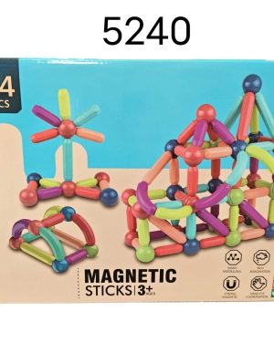 Klocki magnetyczne 64 elementów. 6781581