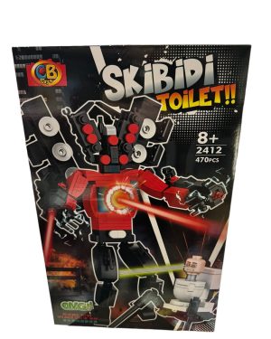 Klocki SKIBIDI TOILET 470ele Titan Speakerman CAMERAMAN FIGURKA 6781586