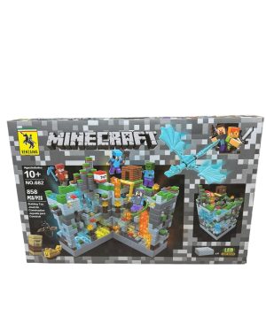 ZABAWKA KLOCKI MINECRAFT 858PCS 6781605