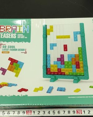 TETRIS GRA EDUKACYJNA UKŁADANKA PUZZLE KLOCKI ZEST 6781686