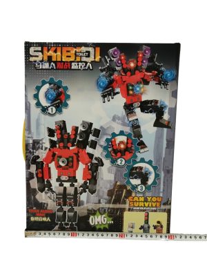 Klocki SKIBIDI TOILET 478PCS 6781689