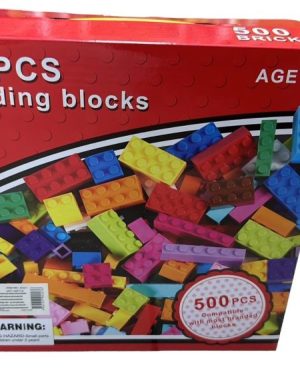 ZABAWKA KLOCKI BUILDING BLOCK 500PCS 6781847