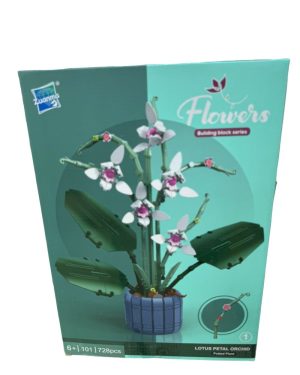 Klocki Konstrukcyjne Kwiat Storczyk w 6782011
