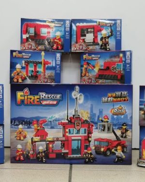 ZABAWKA KLOCKI FIRE RESCUE 6782021